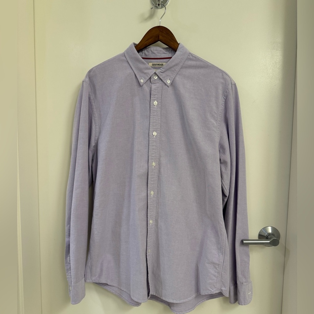 Men's Slim-Fit Long-Sleeve Oxford Shirt.
100% Cotton. Size: XL - Picture 2 of 9